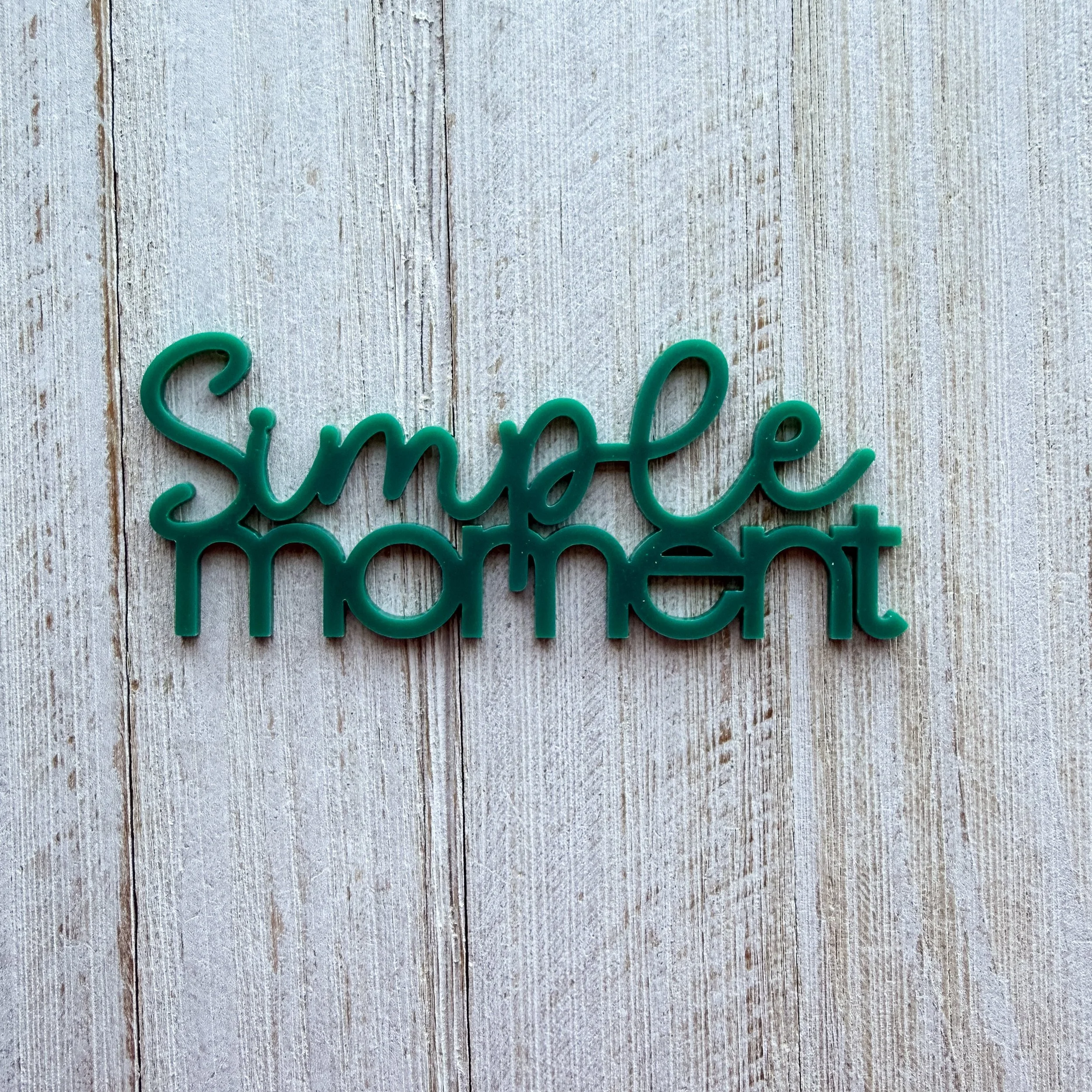 Evergreen - Simple Moment