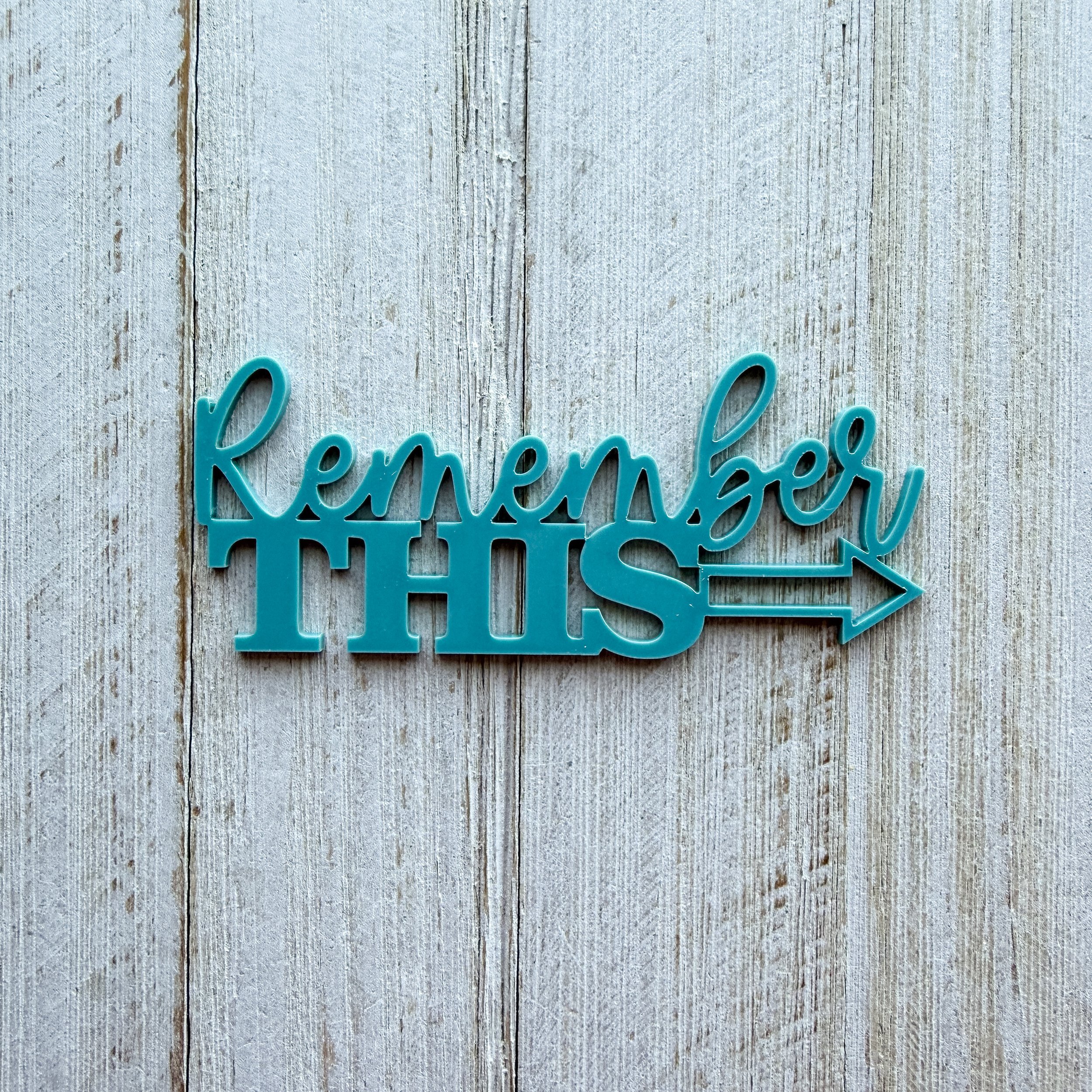 Turquoise  - Remember This