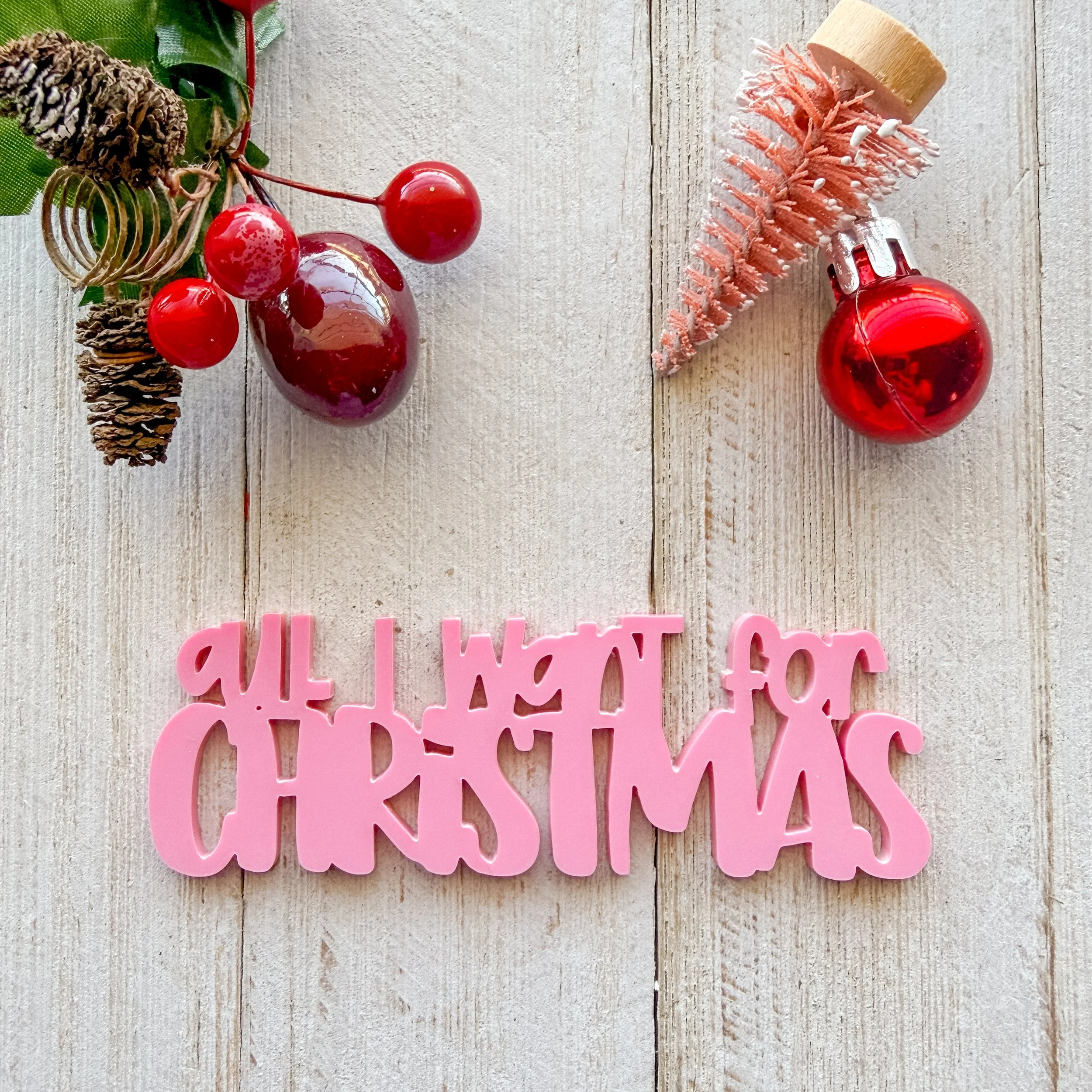 Bright Pink - All I want for Christmas