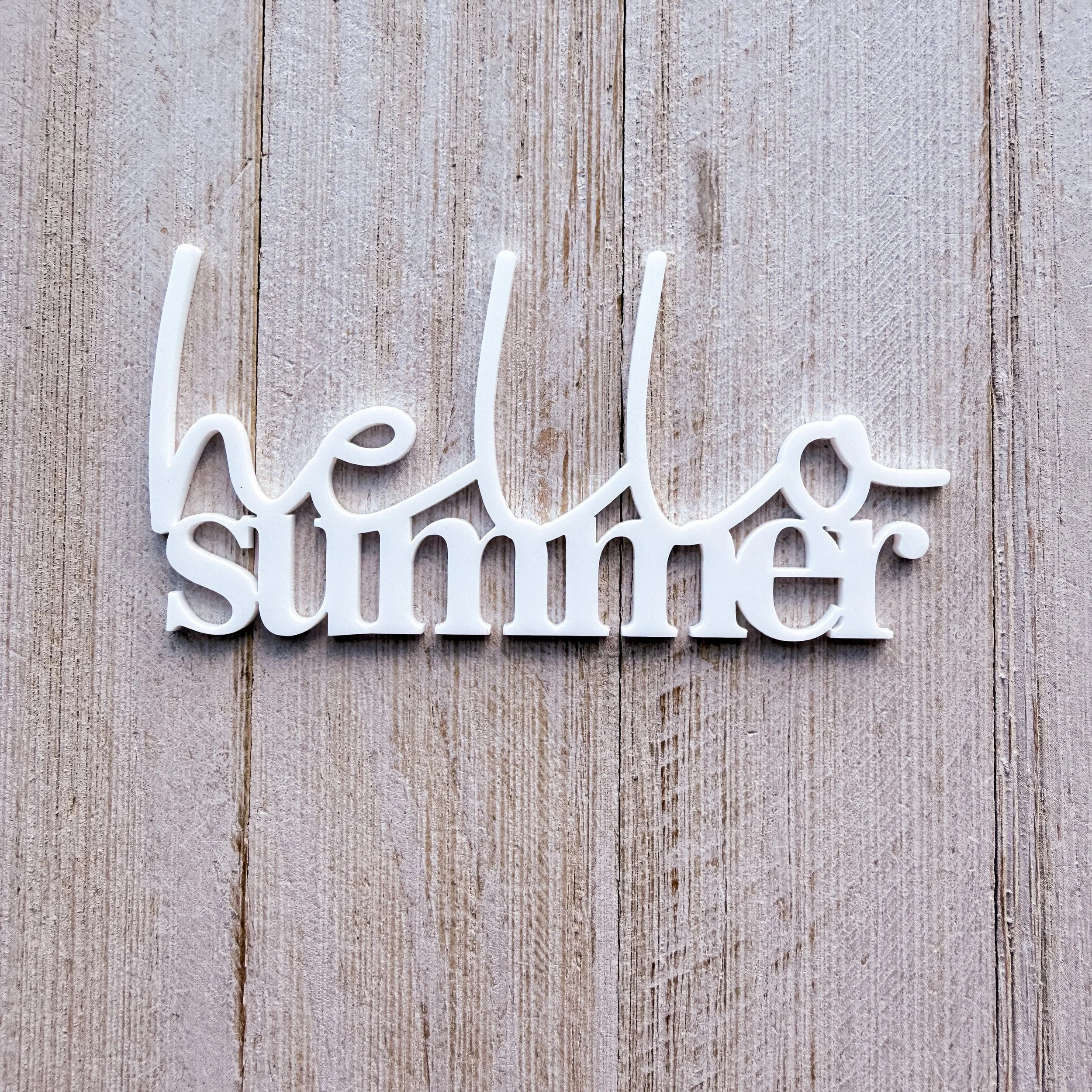 White - Hello Summer