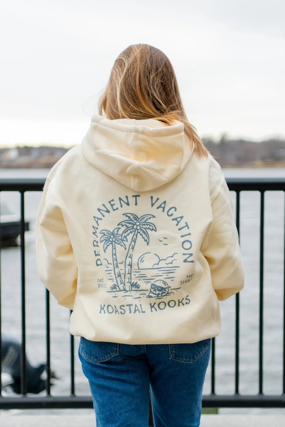 Koastal Kooks Permanent Vacation Hoodie | Koastal Kooks | Coastal Inspired  Clothing