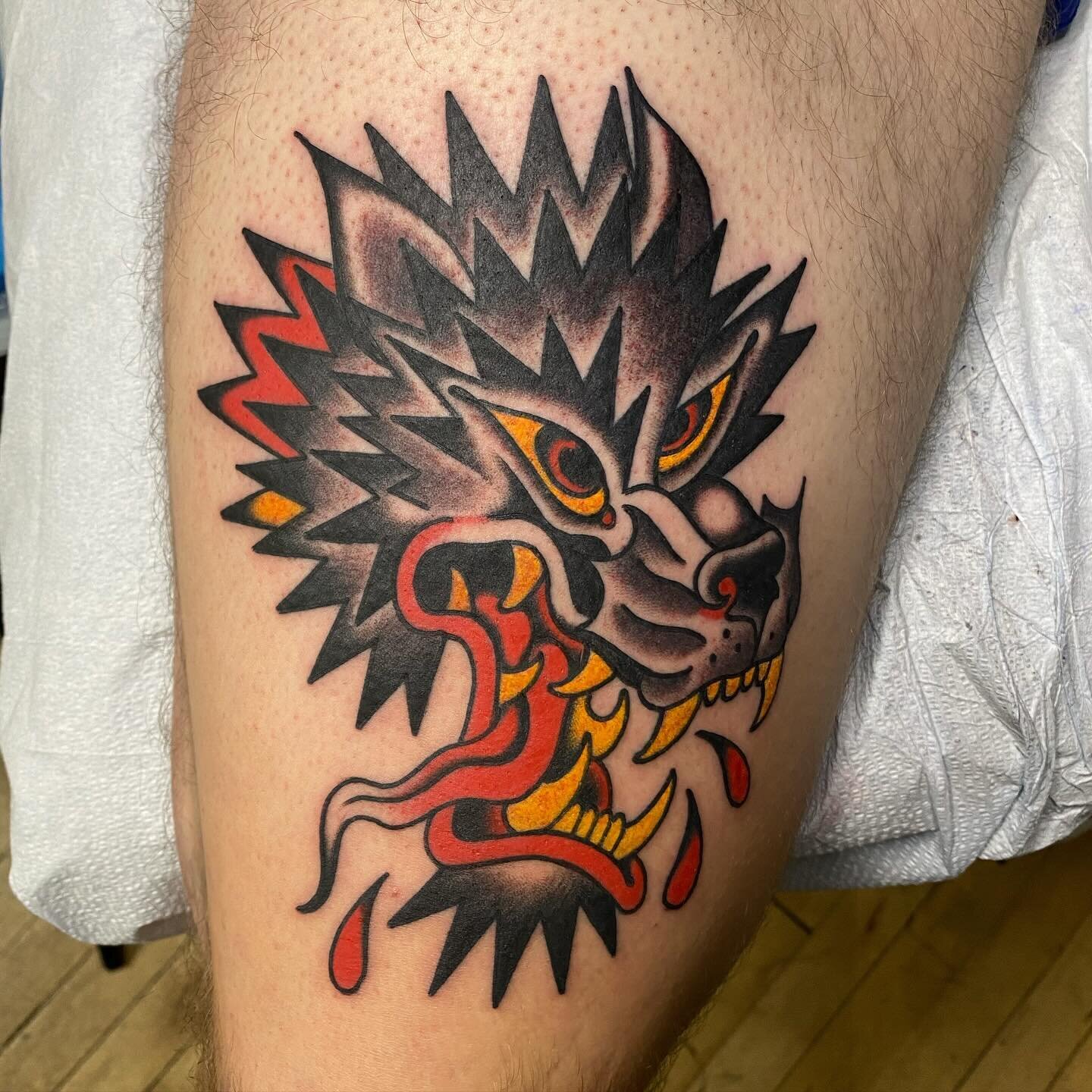 Thanks Jon! Always always always down to tattoo a wolf head.