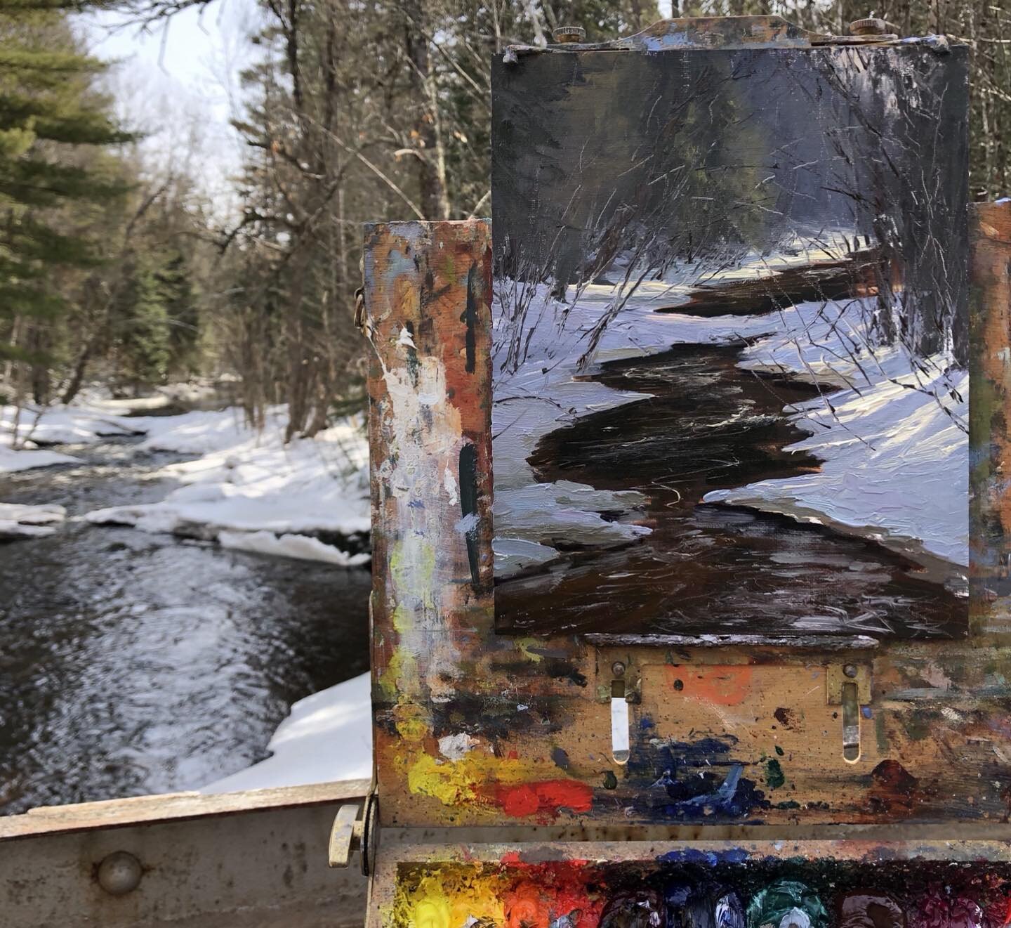 This was one year ago today. I remember coming in from painting and learning that the world as we knew it was about to change drastically but had no idea what that might mean. I remember calling my kids and telling them to go to the store and get som