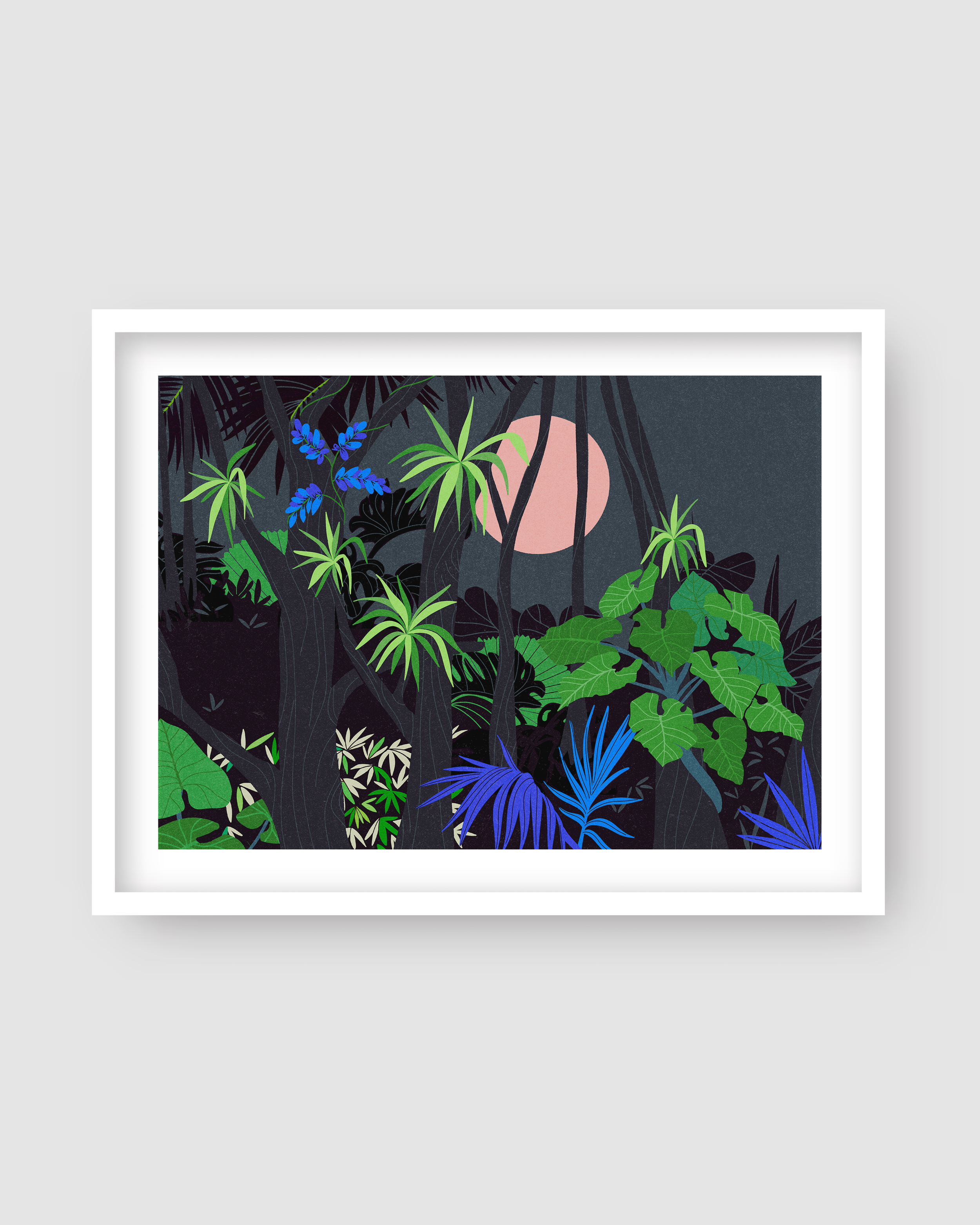 Pascal-bosquet-Whispers of the Night Jungle-Cadre-50x70.png