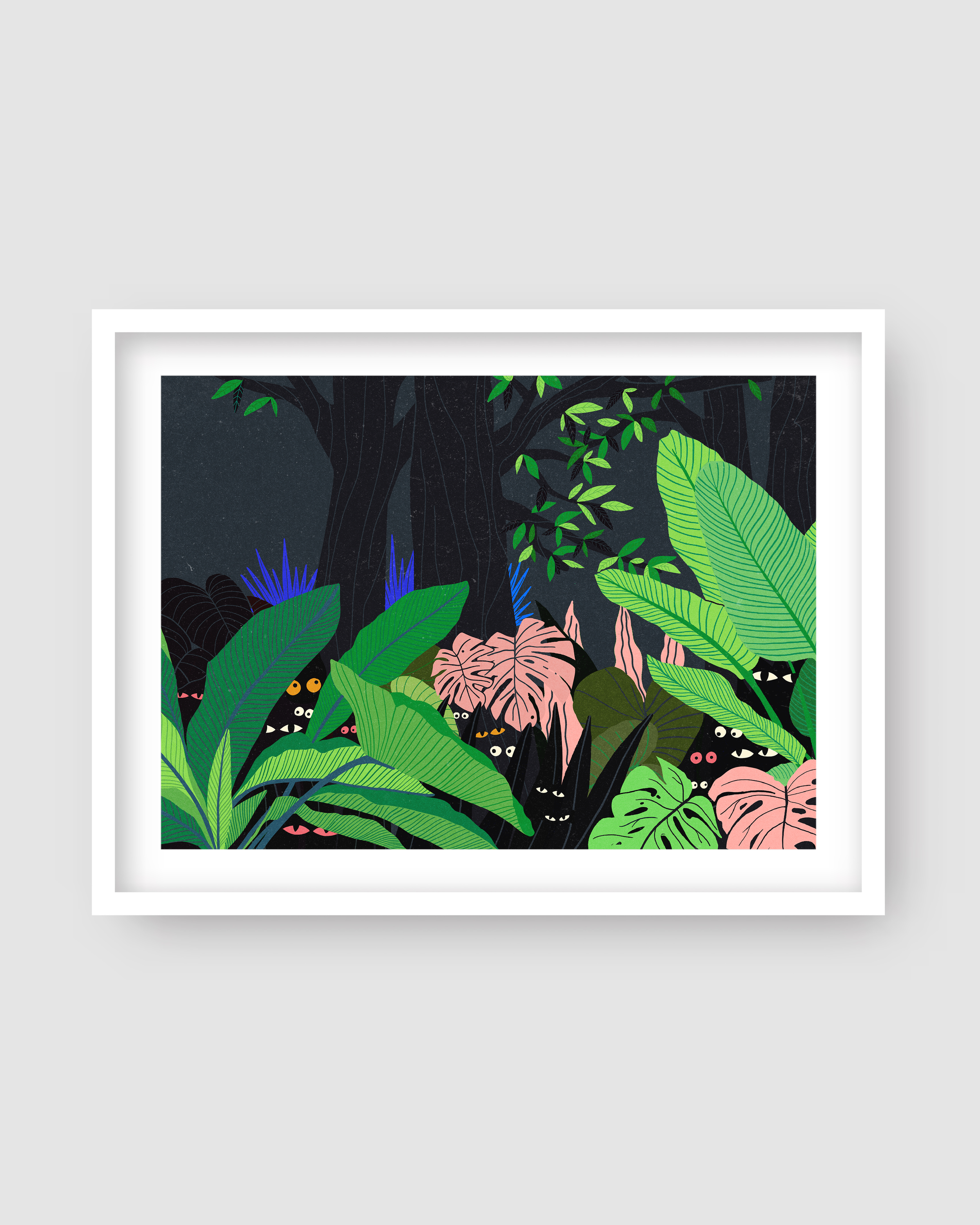 Pascal-bosquet-Hidden Creatures-50x70cm-Cadre.png