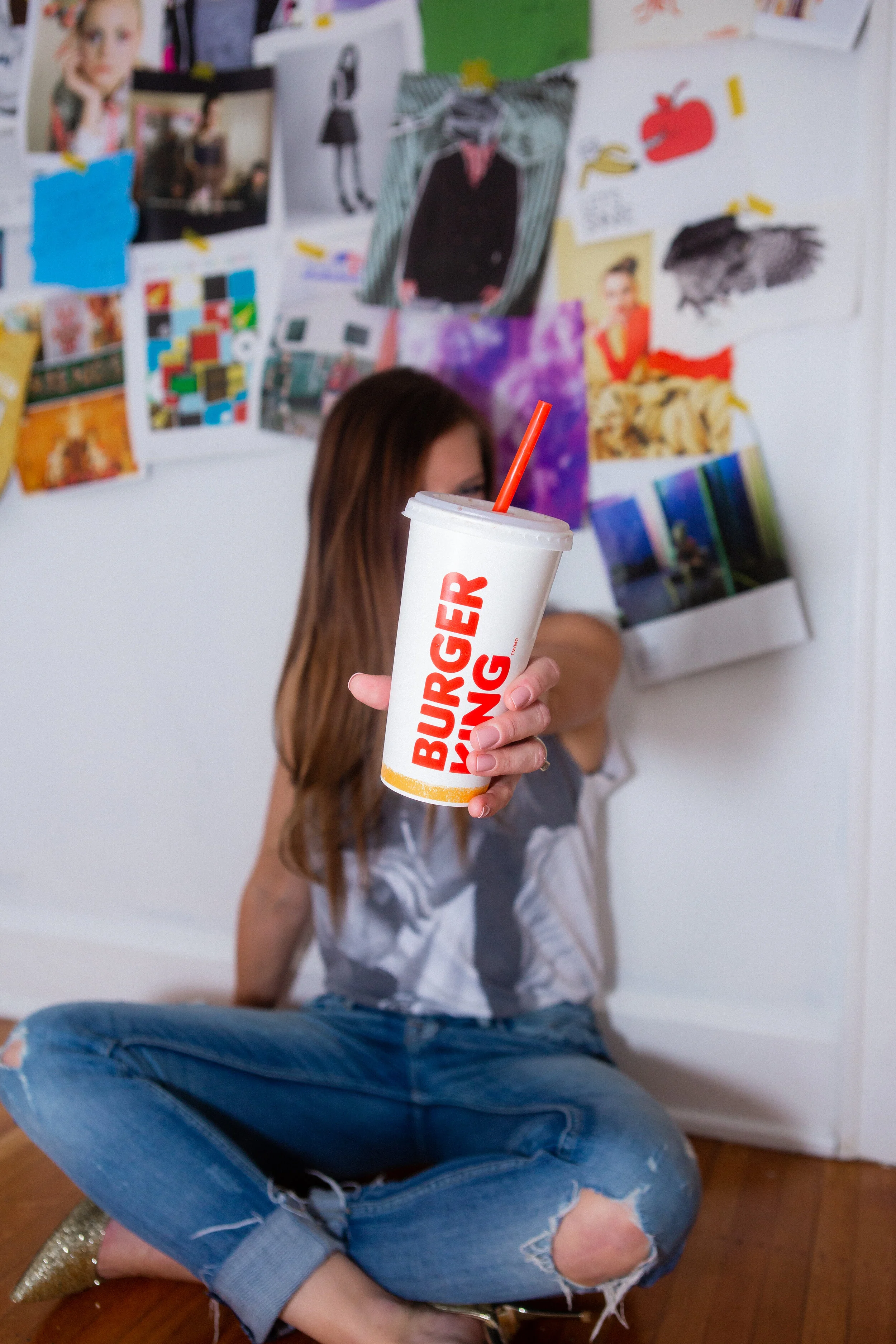 permission to put the cup down…