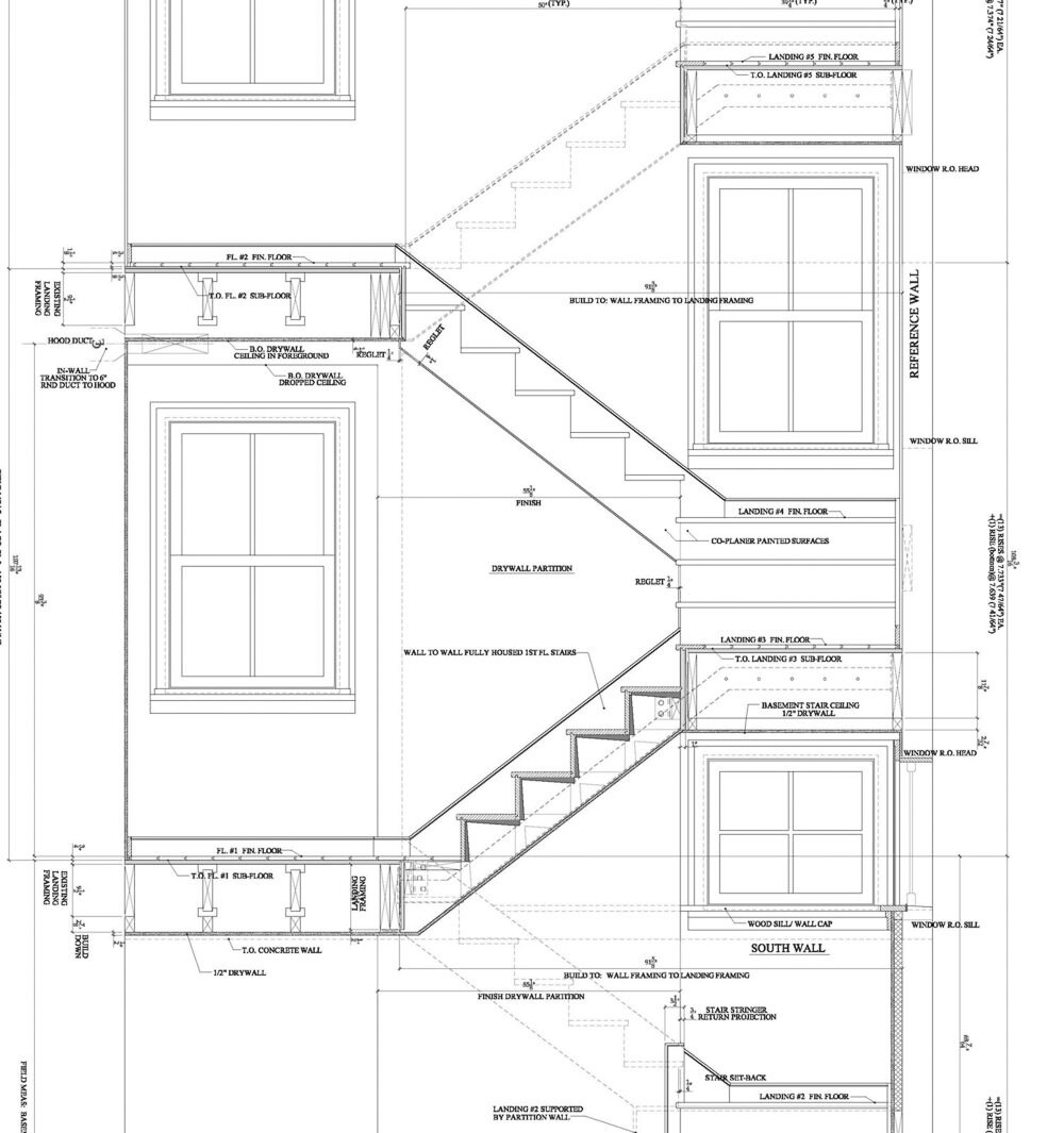 Staircase Drawings