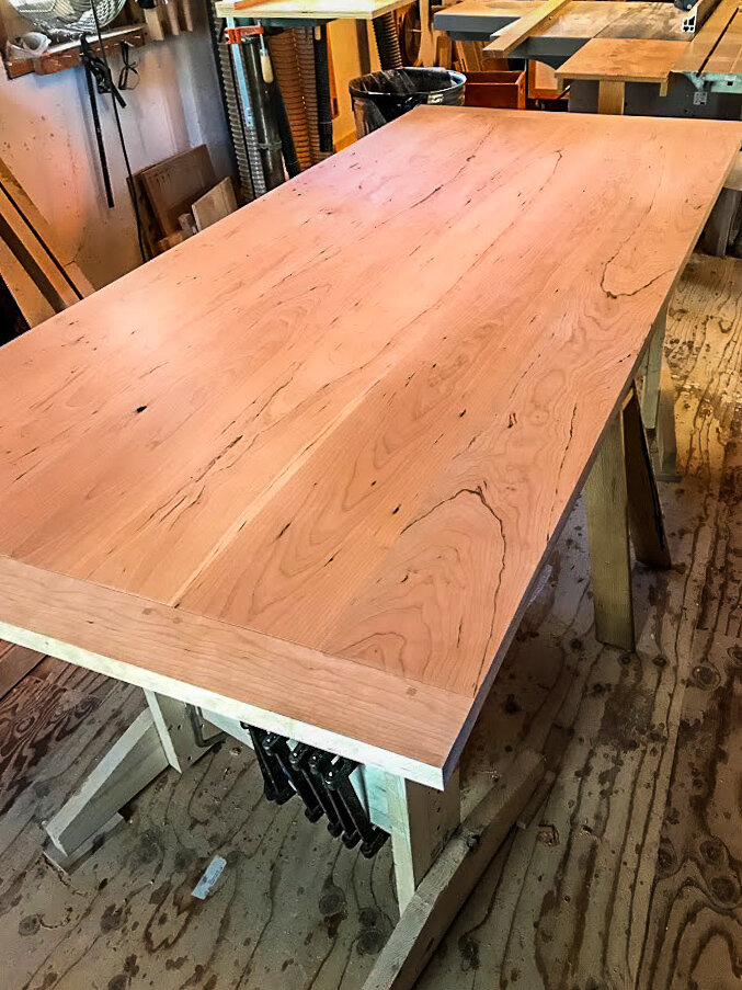 Cherry Countertop with Breadboard Ends