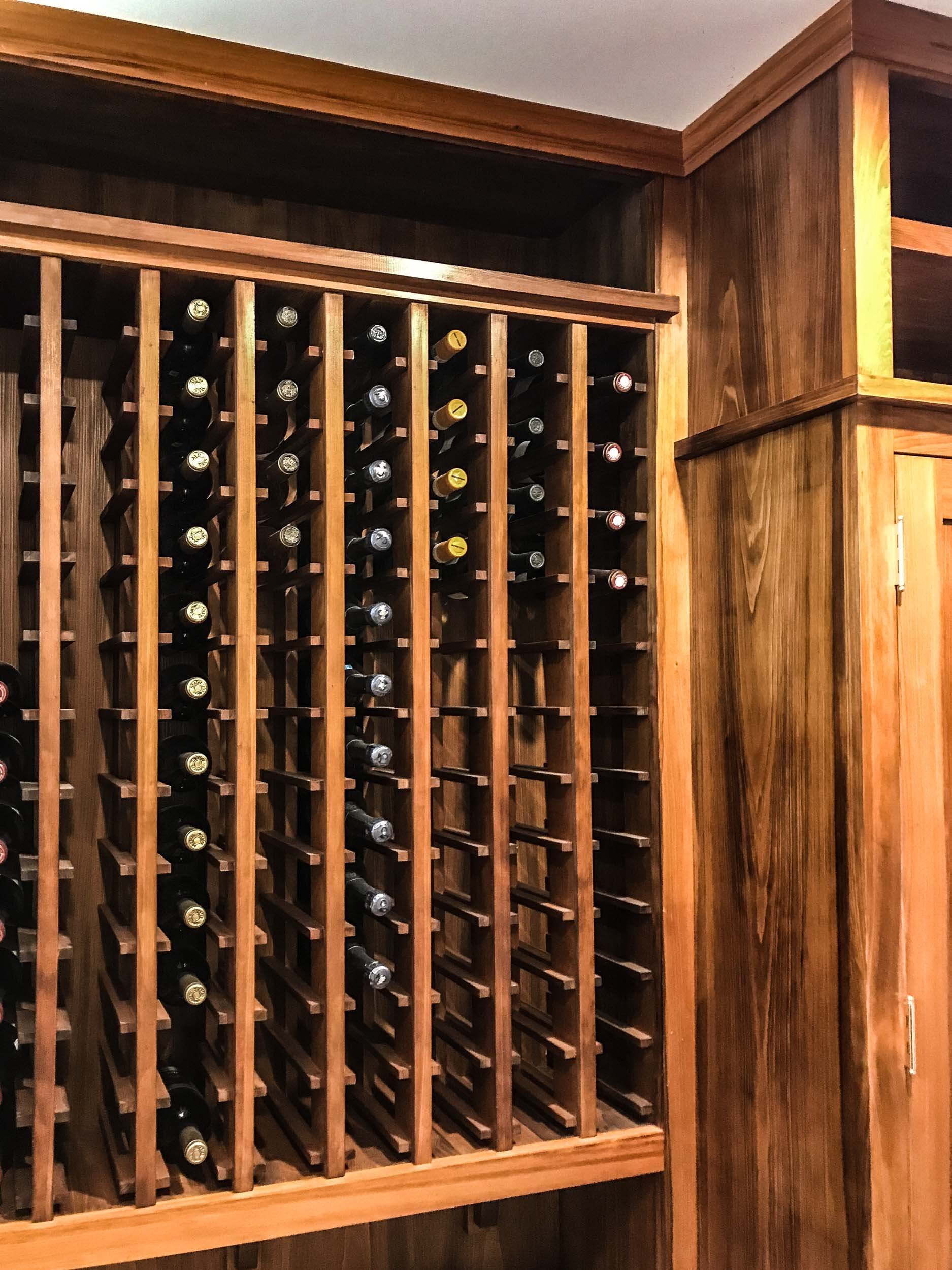 Built-in Wine Rack