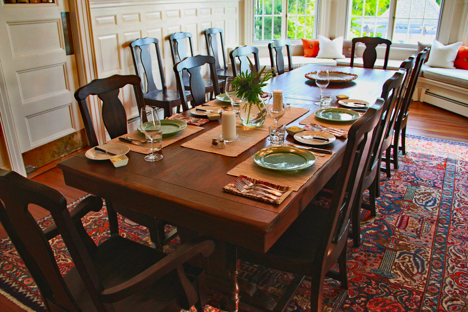 Large Dining Table &amp; Chairs