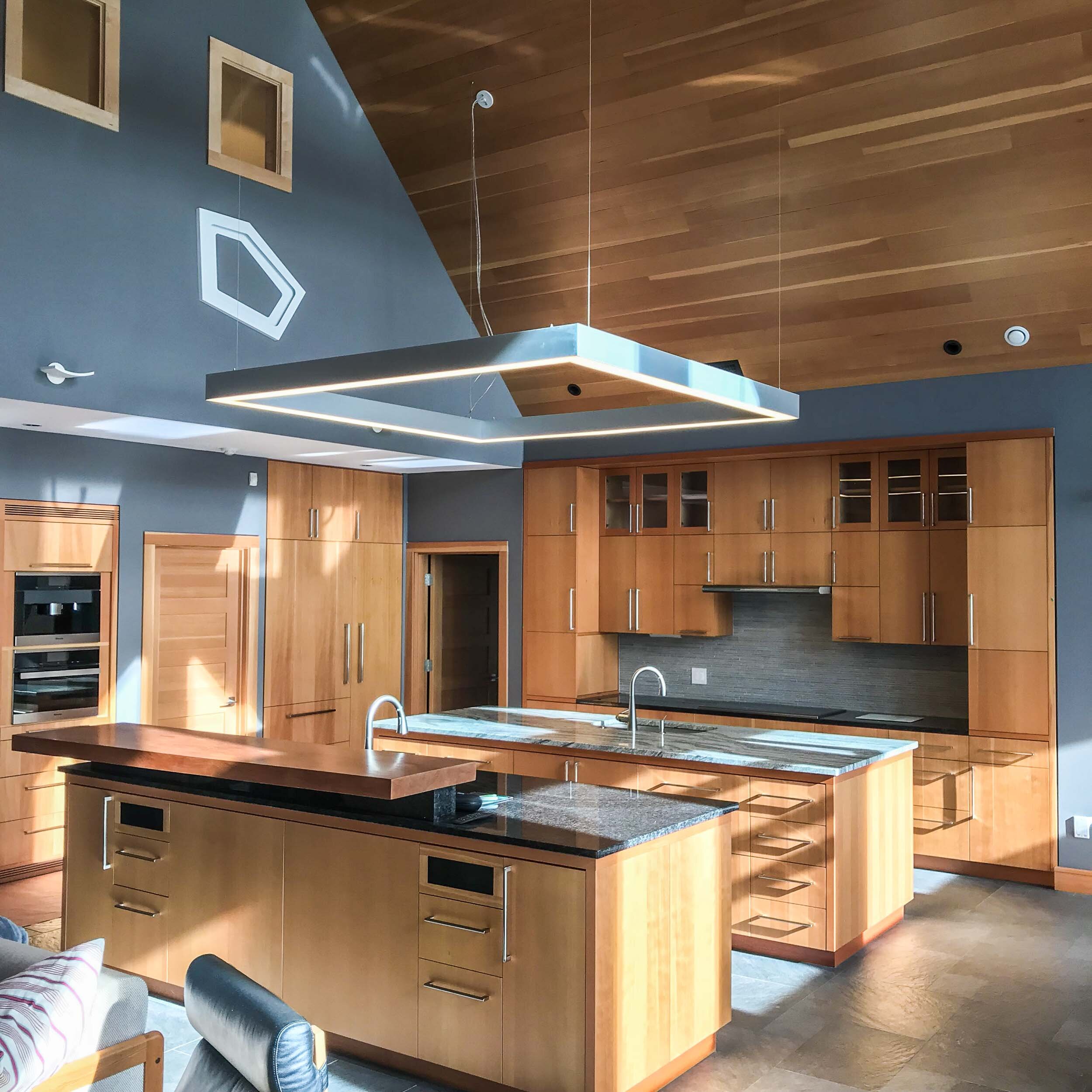 Contemporary Open Concept Kitchen Design