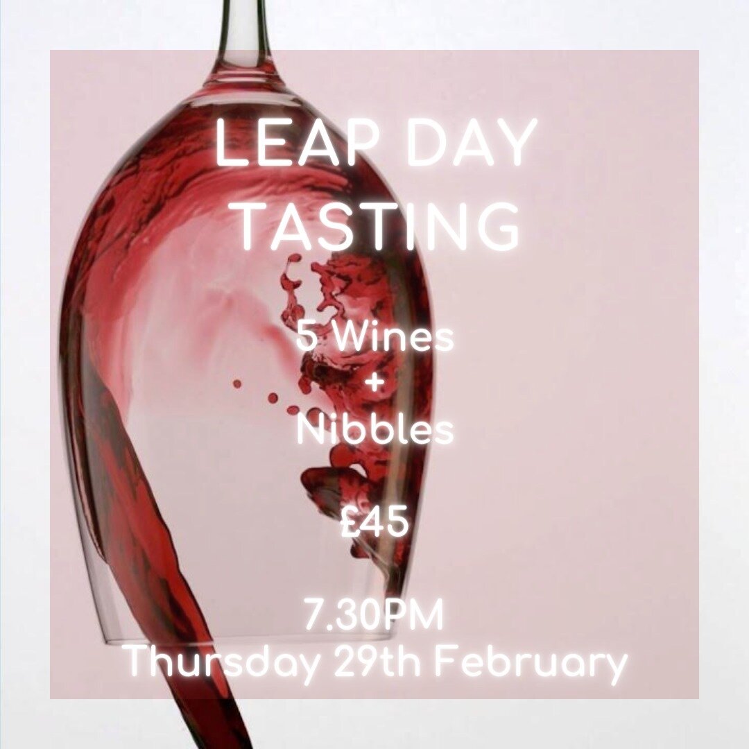 Upside down, round you turn me&hellip;

As tradition has it, every four years, there is a day where conventions are upended and the unusual becomes the usual.

To celebrate this, we are holding a tasting on the same theme! Think famous grapes from un