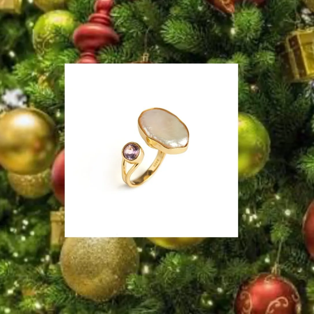 🎄 Day 3 - Advent Calendar gift suggestions.

🎁 Blister Pearl and Amethyst Ring
.
.
.
#ring #amethyst #pearl