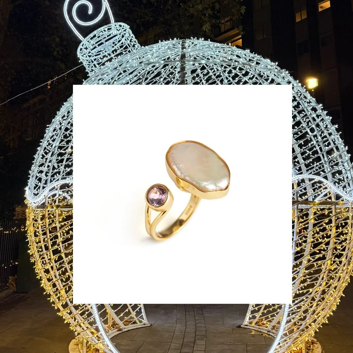 🎄Day 8 - Advent Calendar - Gift Suggestion

🎁 Pearl and Amethyst Ring
.
.
.
#ring #amethyst #pearl