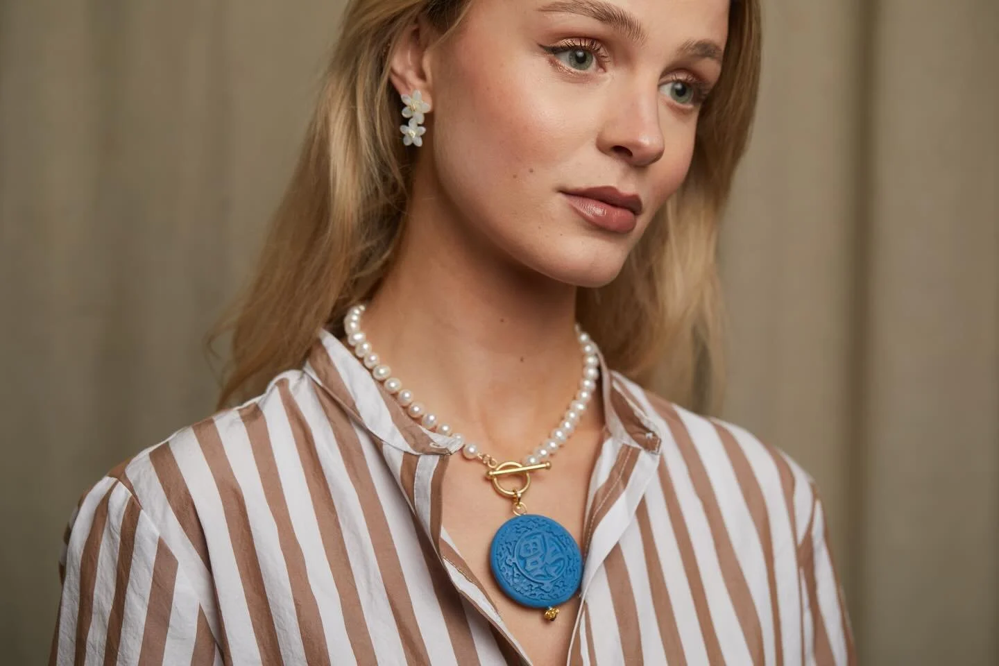 💫 New Collection will be live this week&hellip;
.
.
.
#newcollection #pearl #cinnabar