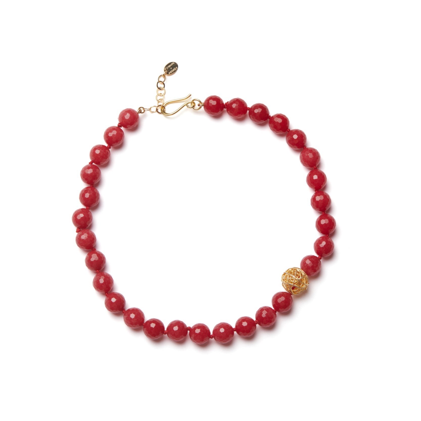 Red+Chalcedony+and+Gold+Knot+Necklace.jpg