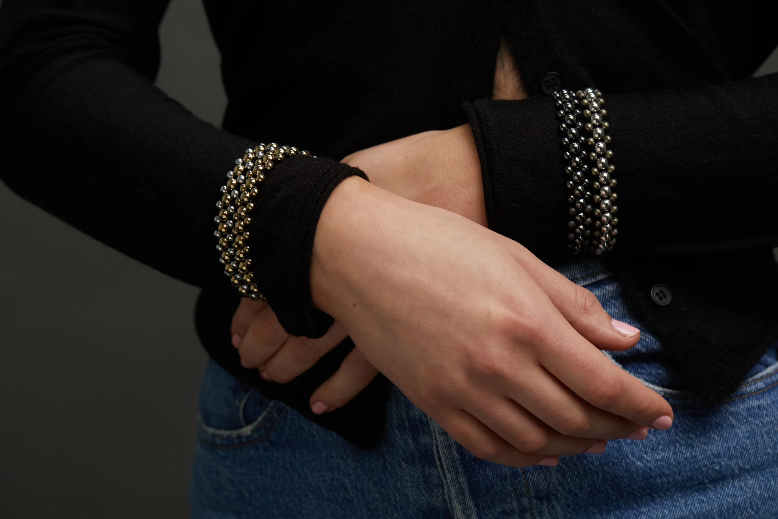 Mini Zip Cuffs on model.jpg