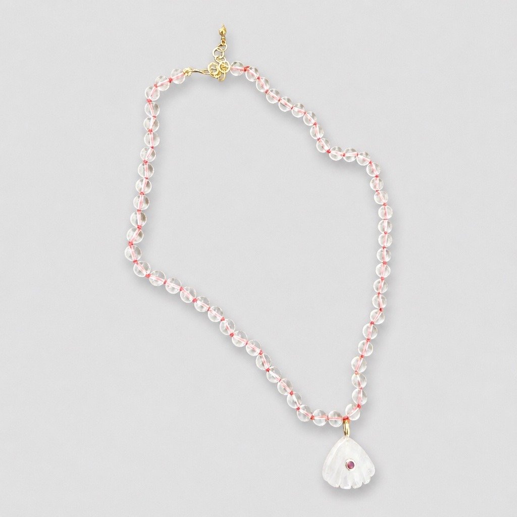 Quartz with  Rose quartz Shell NK.JPG