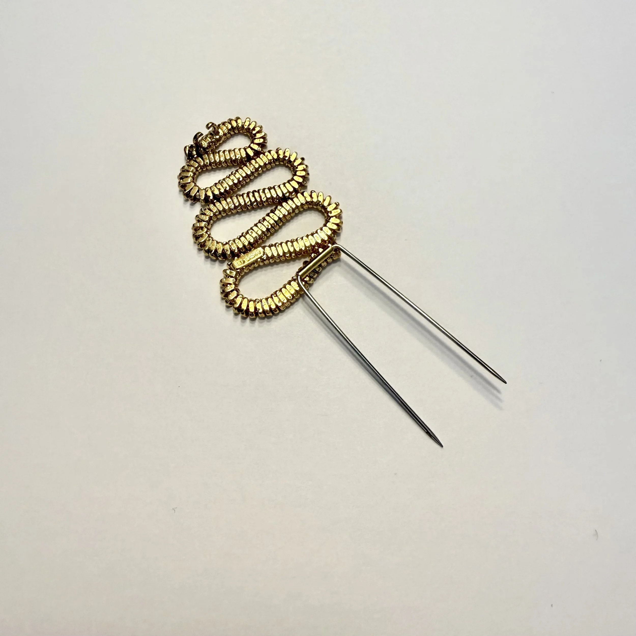 Serpentine Brooch Back open.JPG