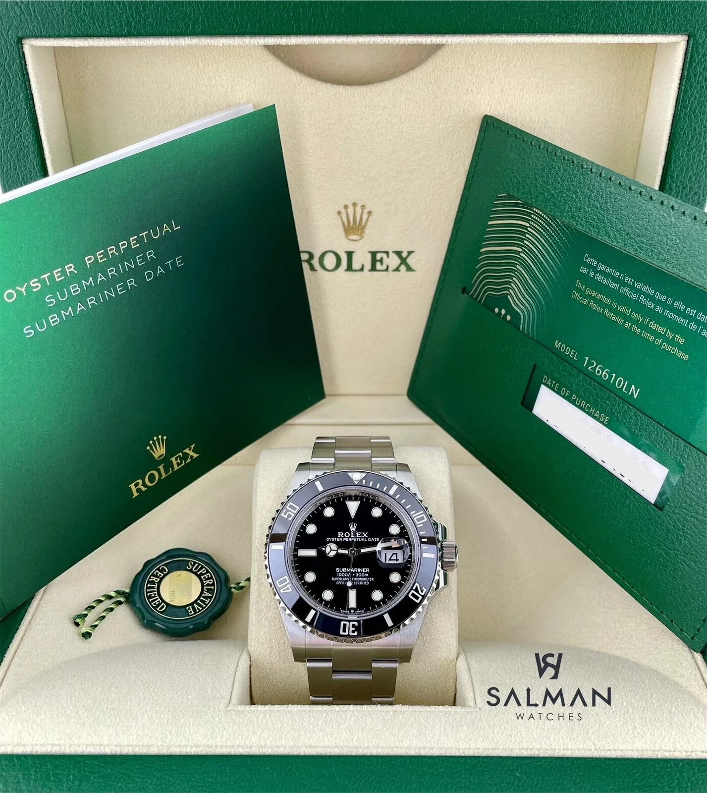 rolex 126610lv