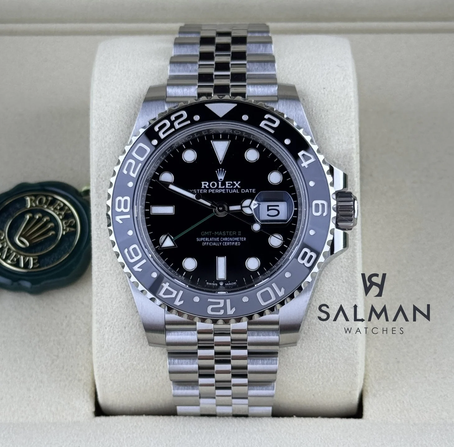 Rolex GMT Master II “Bruce Wayne” - 126710GRNR