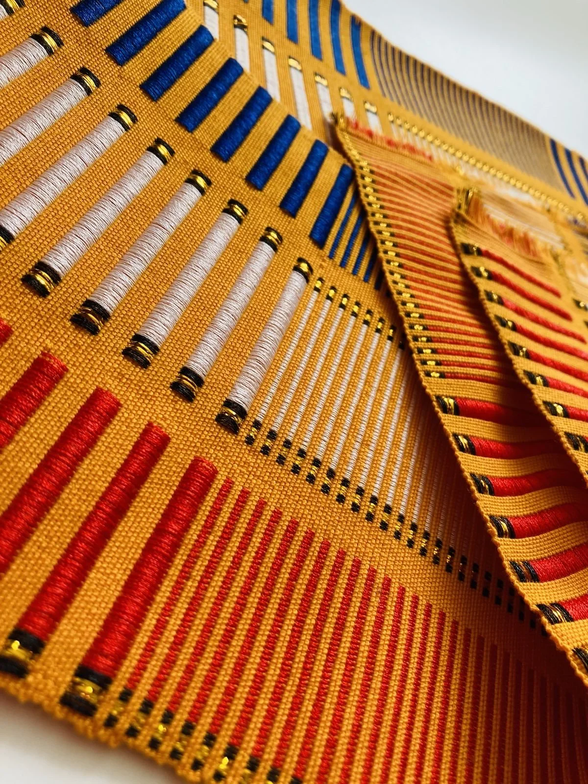 Handwoven Ewe Kente Scarf Stole