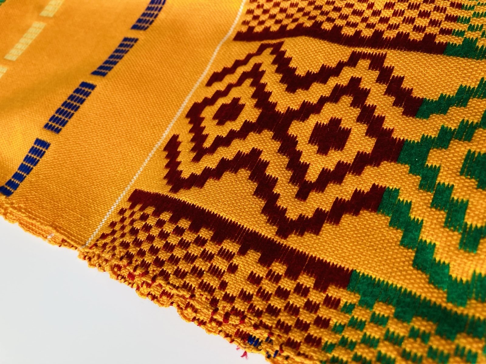 Handwoven Kente Scarf Stole