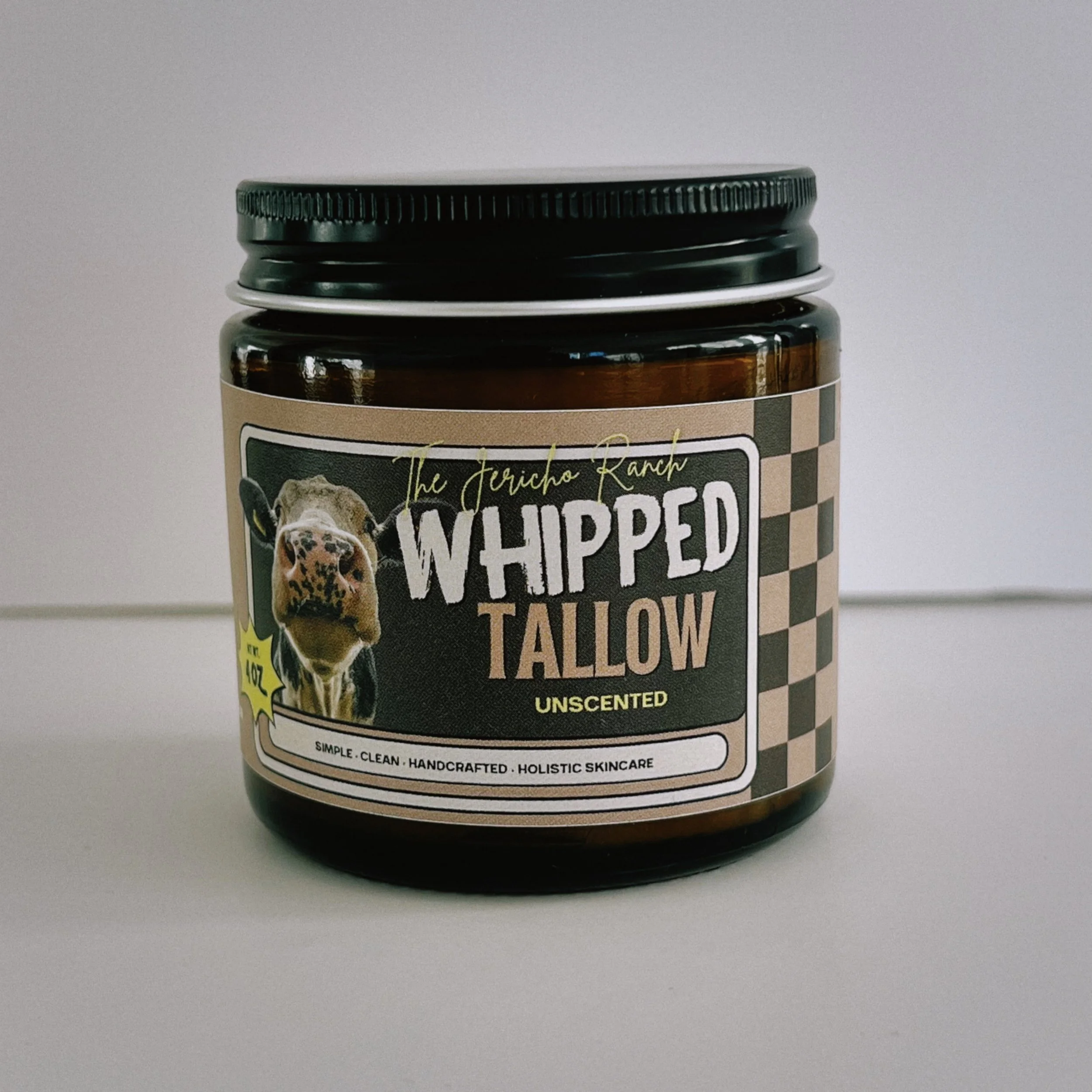 Whipped Tallow UNSCENTED - 4 oz