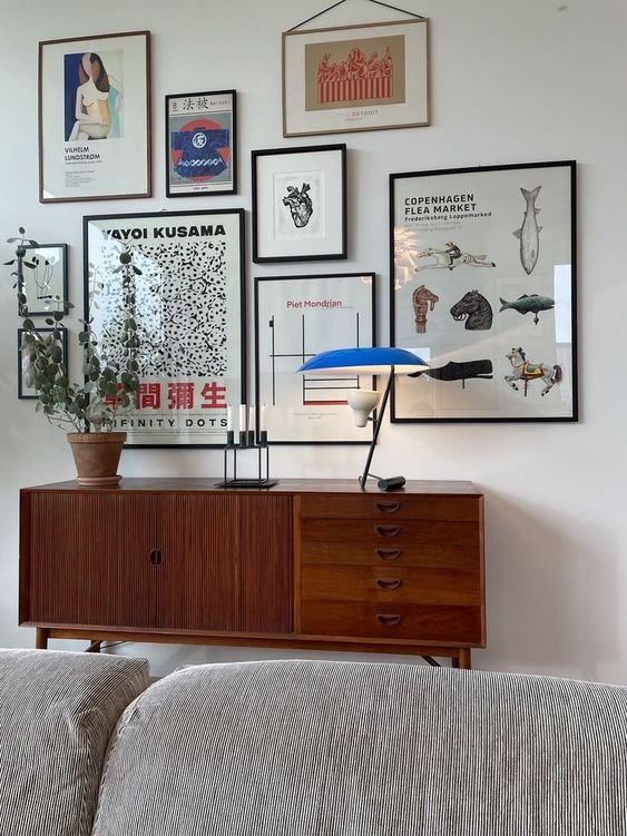 how to display art in your home — Fabienne Herbert, Artist