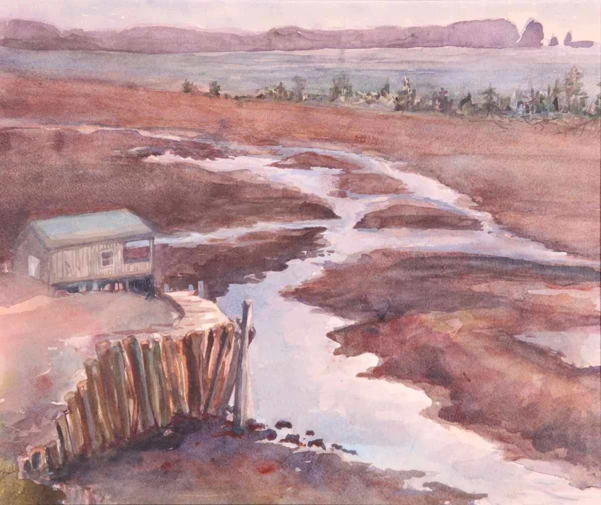 Deena Ball "Tide Rise Diligent" WonP 17x14x1