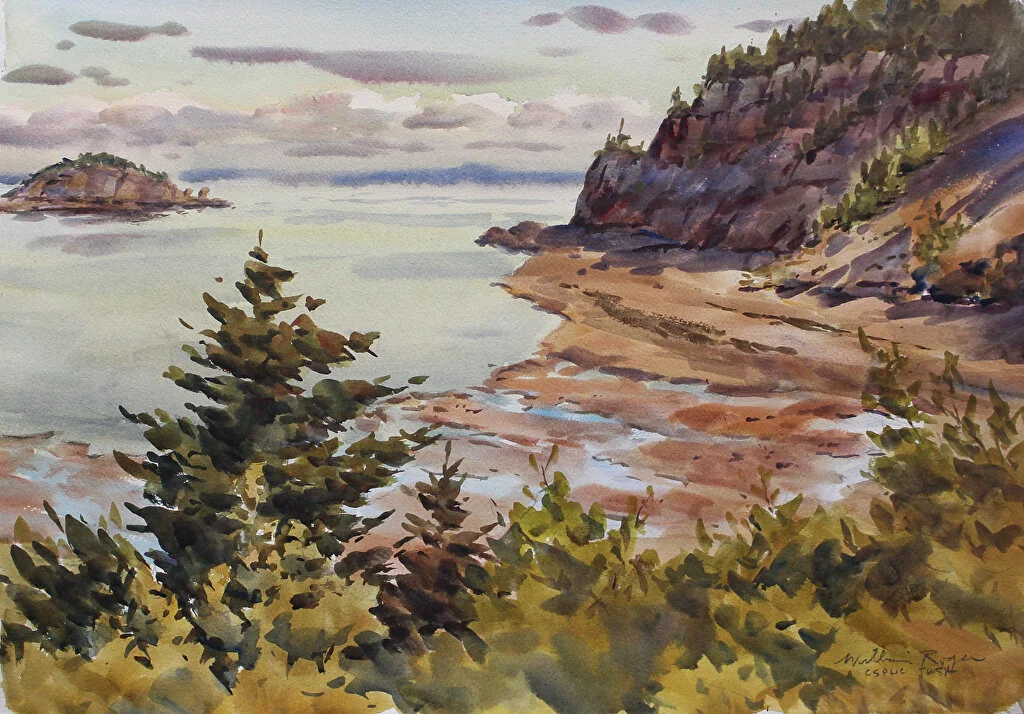 Plein Air - Painting the Colours of the Bay of Fundy