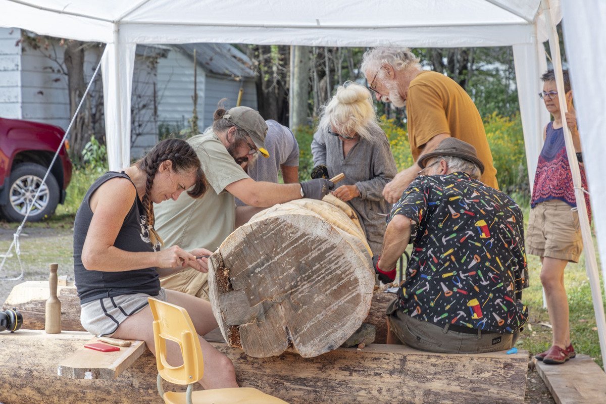 Carving Large: The Water Column Project