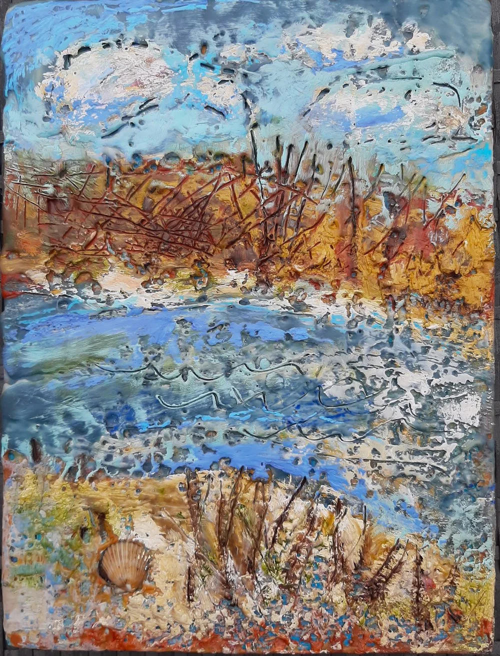 Encaustic Art — Wax — Pigment — Magic — Inspiration