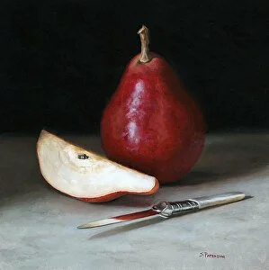 exploring the detail of still life reality in oil
