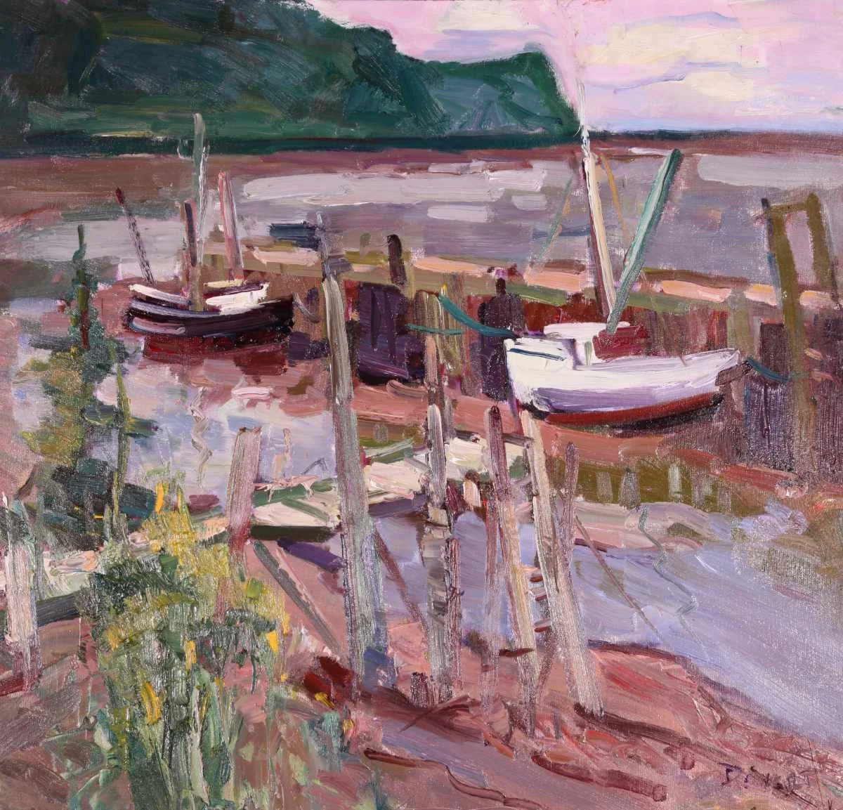 Michel Doucet "Advocate Harbour" OonC 30x28x1