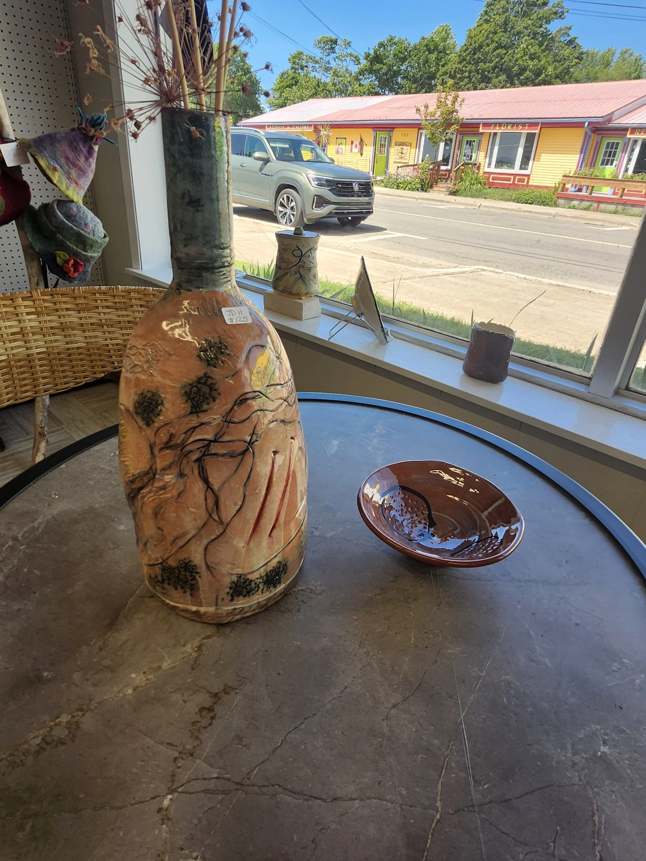 Janet Doble (Pottery, made with local clay)