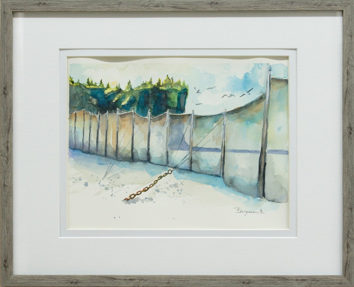 Best Watercolour - CSPWC
Benjamin Pitman
Weir at Partridge Island
watercolour on paper 11x15
SOLD