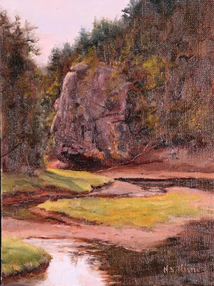 Mary Martin "Early Morning" OonL 12x9x1 