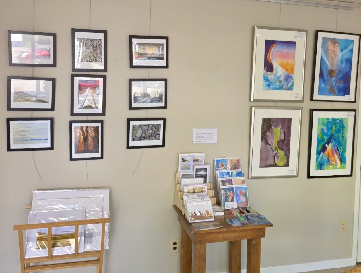 Alan Northworthy (Photography - left) Jill Langford (Paintings - Right)