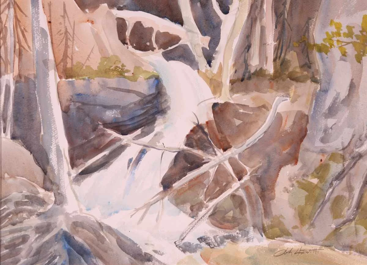 John Hewitt "Hidden Falls" WonPP 18x24x1
