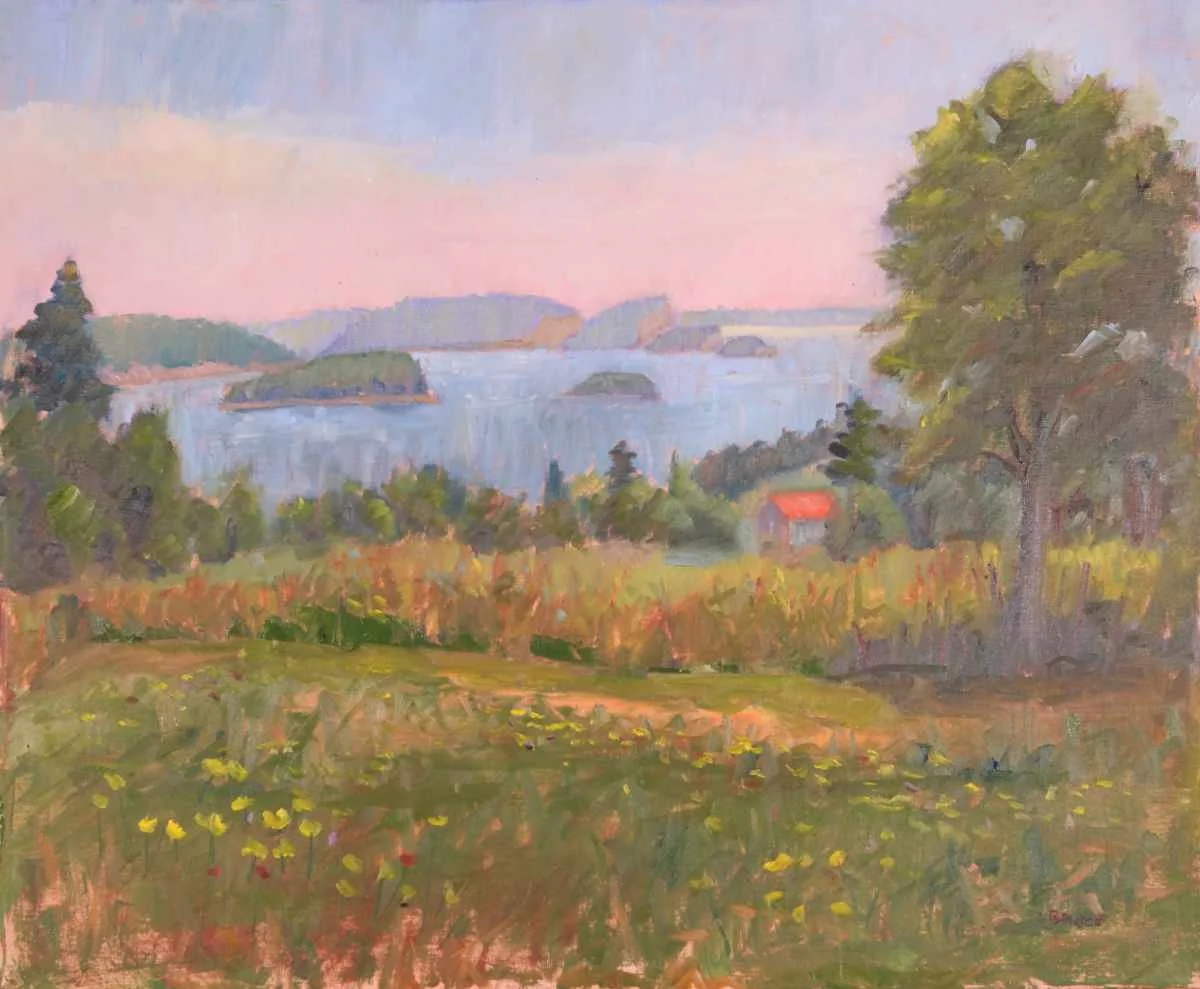 Lauri Bruce "On Top of Gilbert Hill" OonL 20x24x1 