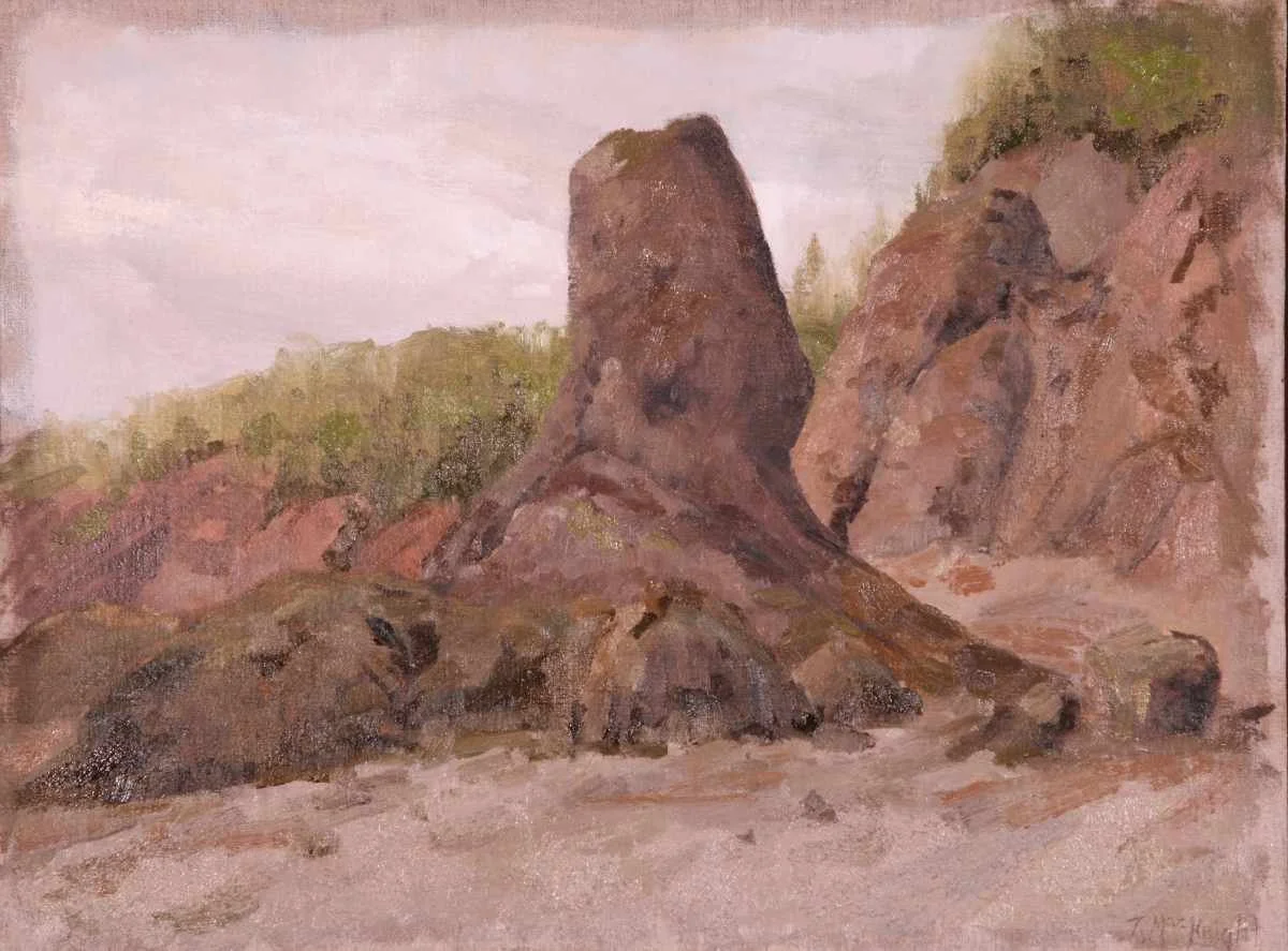 Theresa MacKnight "Sea Stack Wasson Bluff" OonL 12x16x1