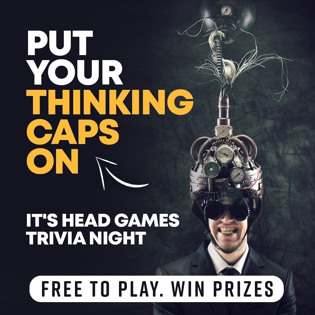 It is trivia time&hellip;.TUESDAYS at 6:30pm. Aegean Neo Taverna at 5:30pm.  Eat. Drink + Laugh.  Lots of fun to be had! Did we mention trivia is FREE. Find your smart fun friends and come enjoy the night with us!  #tuesdaytrivia #headgames #goleta #