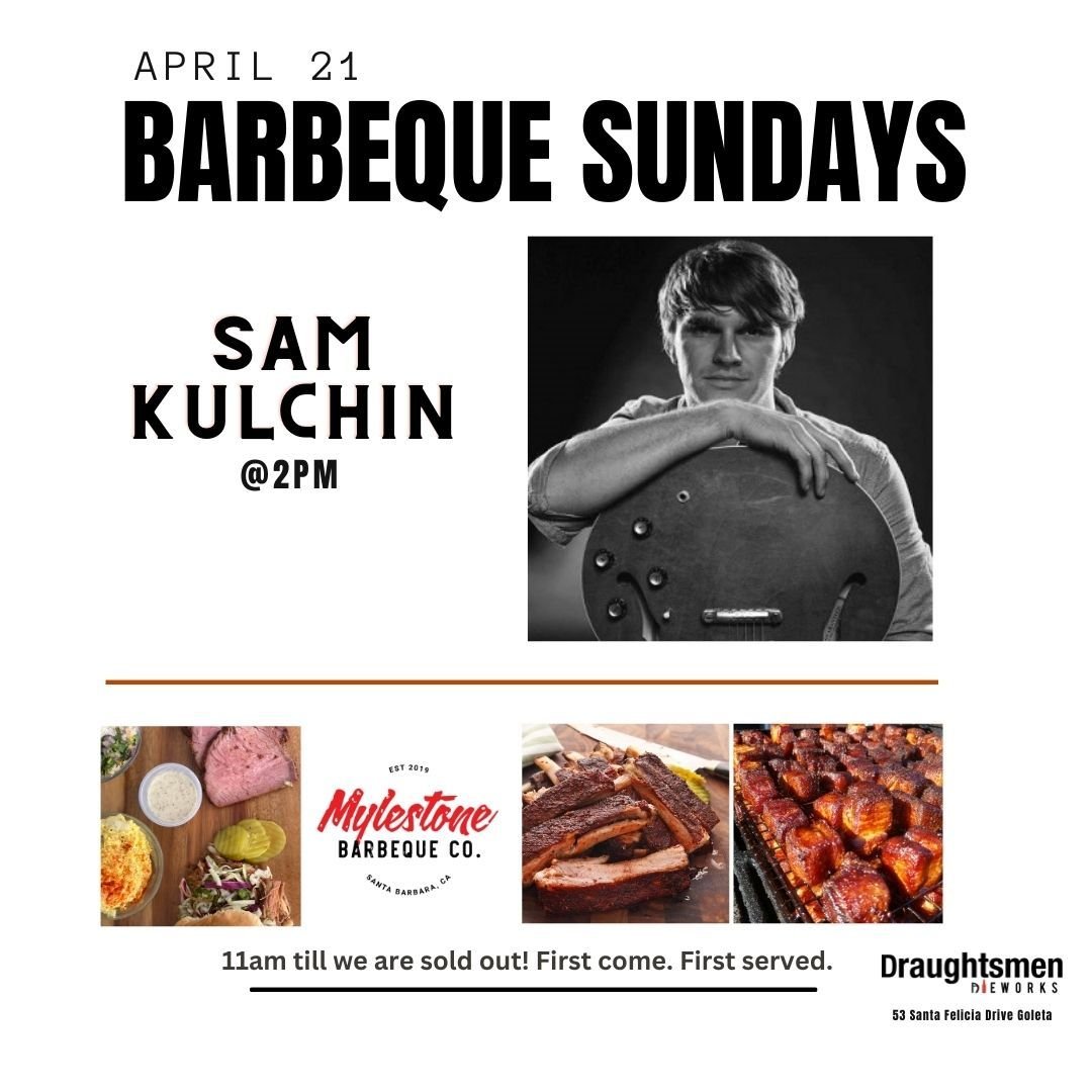 Come chillax tomorrow. It is what Sundays were made for. @samkulchin will be playing at 2pm. Catch some extraordinary @mylstoneBBQ starting at 11am and wash is down with your favorite beverage &gt; beer, cider or wine. We love all three. Enjoy your S