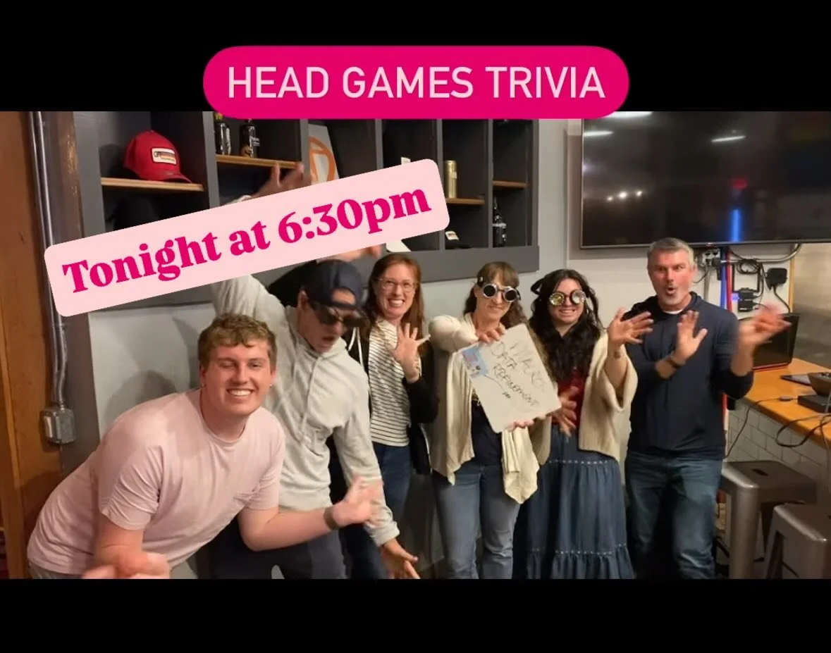 🧠 Head Games Trivia Night 🍺
Bring the brains, the banter, and your best team name &mdash; it&rsquo;s Trivia Tuesday at Draughtsmen Aleworks! The fun starts at 6:30pm, it&rsquo;s free to play, and the laughs (and pints) are guaranteed. 🍻

🍜 @zappf