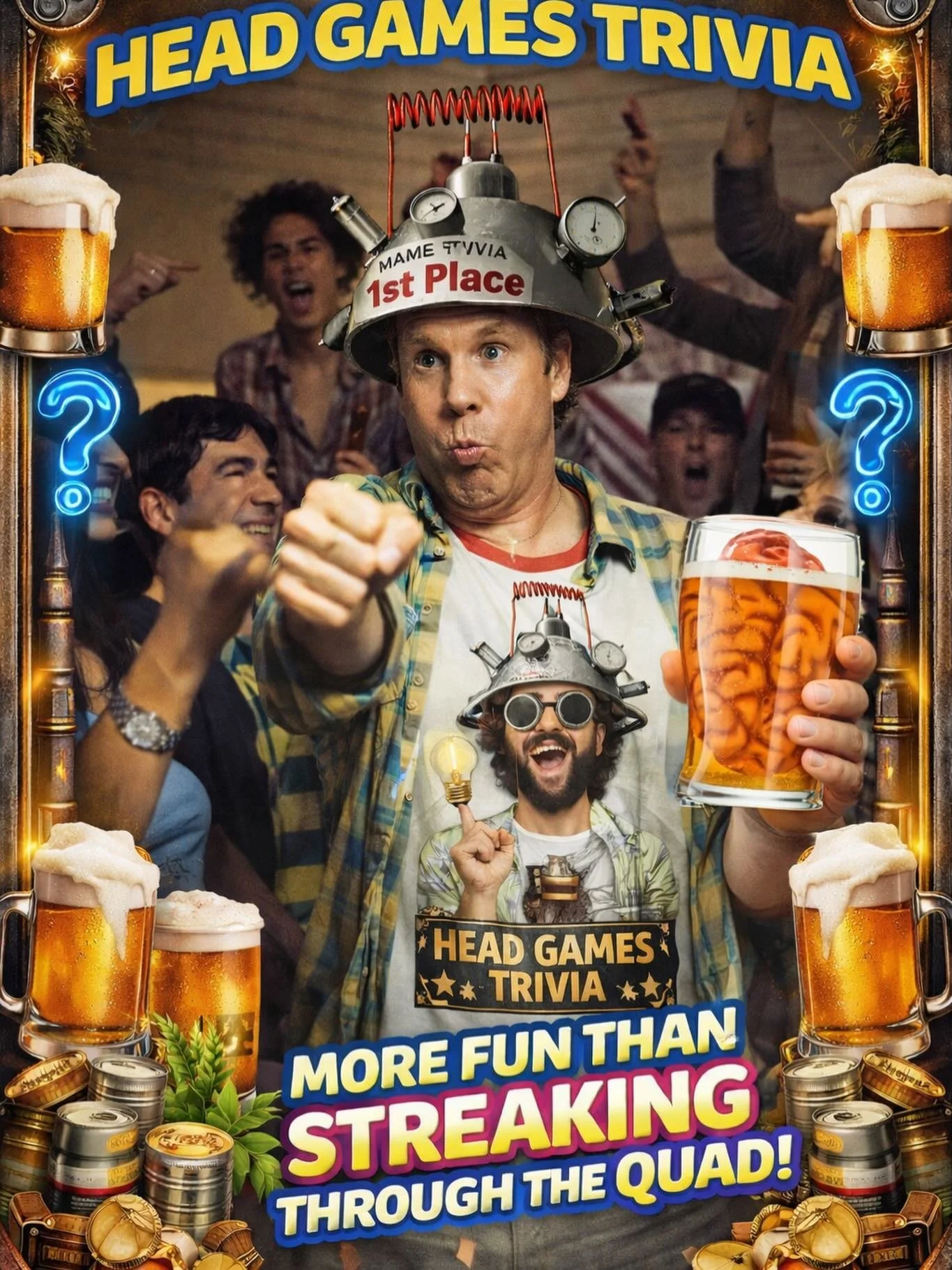 Head Games Trivia Night 🍺
Tuesdays at 6:30pm at Draughtsmen Aleworks. It&rsquo;s FREE to play, so rally your crew and put those brain cells to work. 🍻

🍜 @zappfoodtruck will be serving up Thai favorites to keep you fueled from the first question t