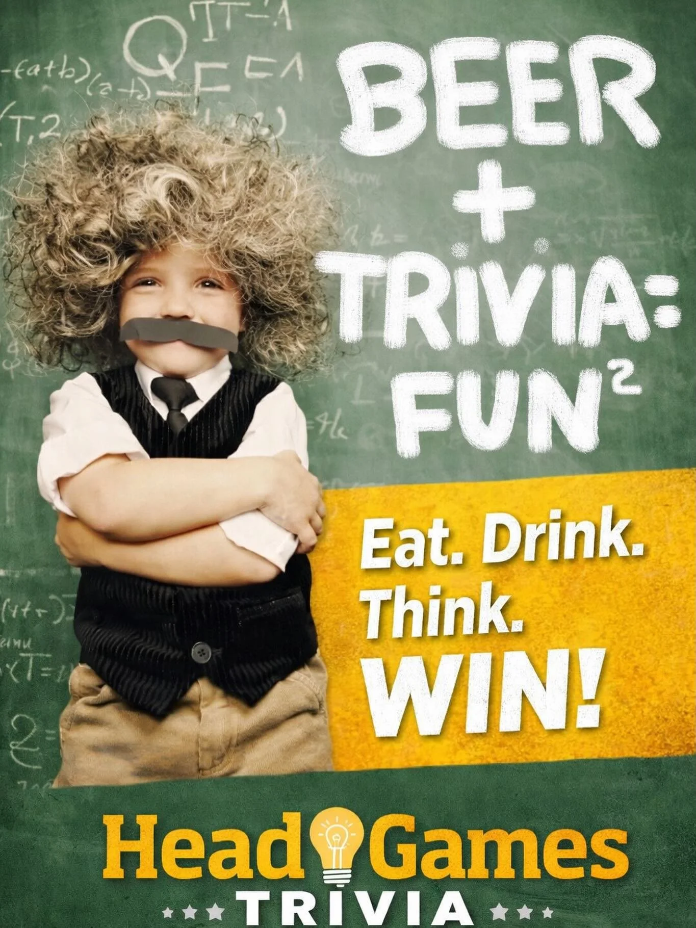 🧠 Head Games Trivia Night 🍺
Tuesday&rsquo;s calling&mdash;time for trivia. Things kicks off at 6:30pm at Draughtsmen Aleworks, and it&rsquo;s FREE to play. Round up your crew, grab a drink, and settle in for a fun night of questions, laughs, and a 