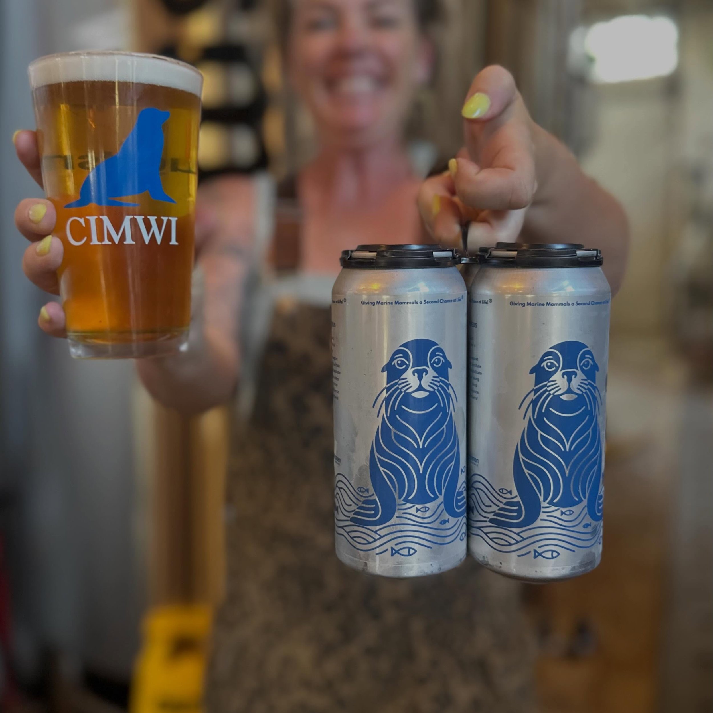On this hot day come enjoy a cold Dog of the Sea Blonde Ale! 

We&rsquo;re proud to partner with the Channel Islands Marine &amp; Wildlife Institute (@CIMWI) as our Good Karma nonprofit for the month of May across all three locations.

All month long