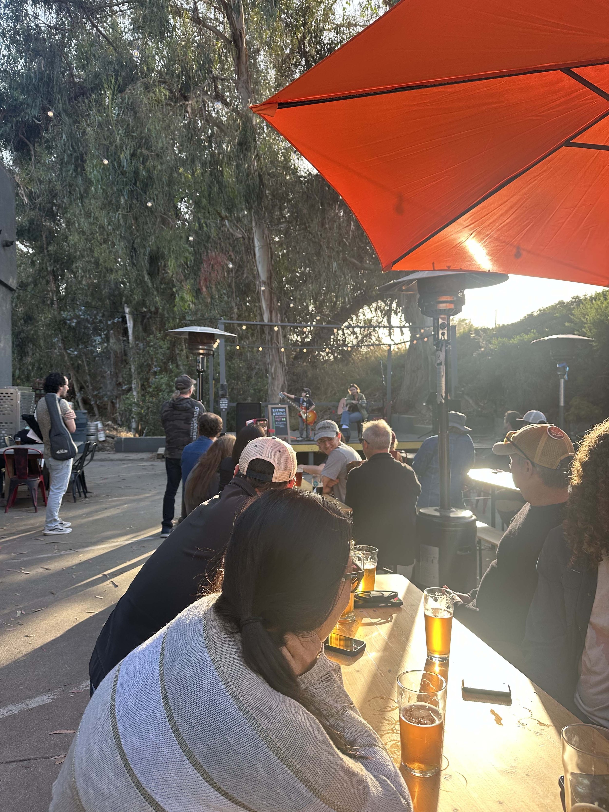 Rhythm & Brews Outside at Draughtsmen Aleworks in Goleta, CA