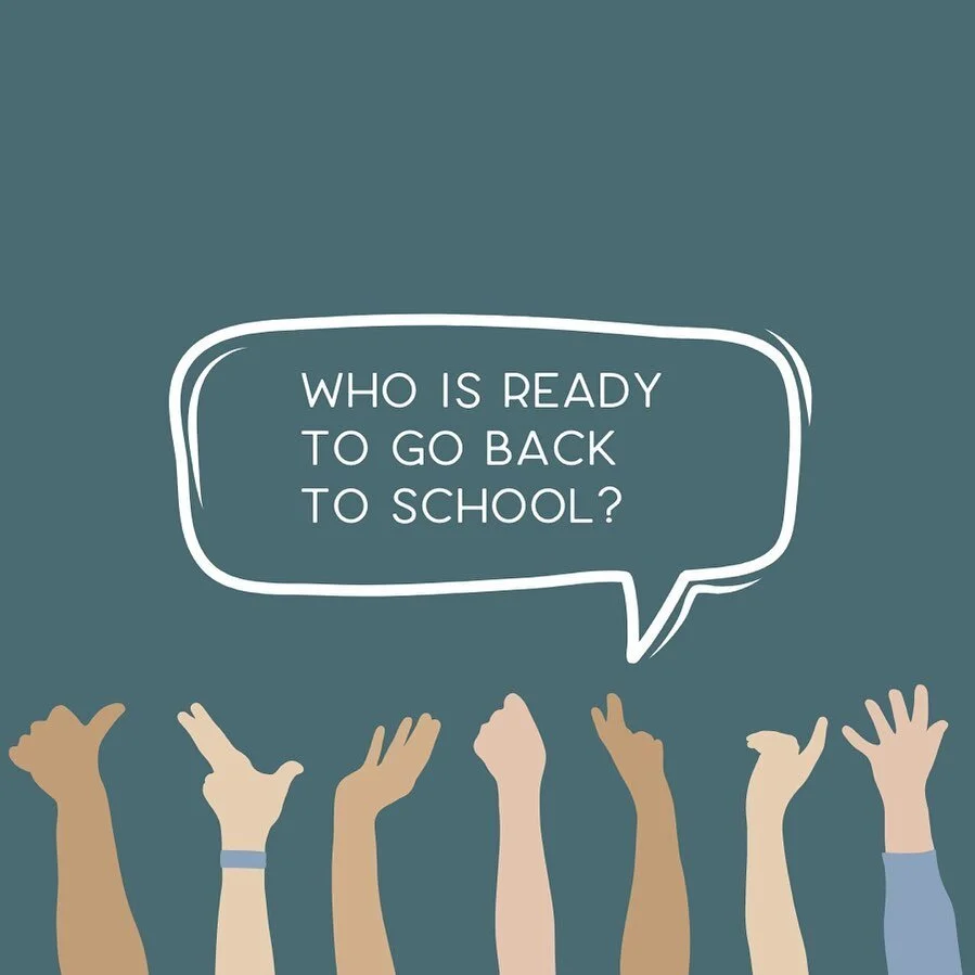 ➕With a week of summer vacation remaining for most, I have heard a variety of responses. However many families are not quite ready to return to the classroom and regular routines.  And yet, another new season (for me it feels like new years) is almos